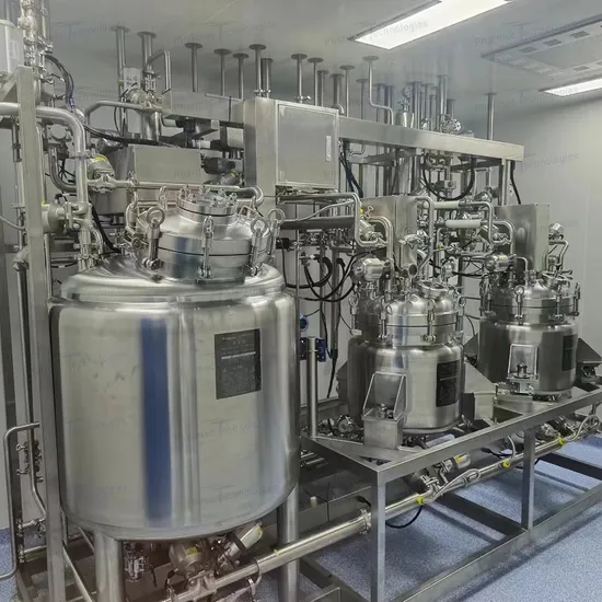 Pharmaceutical Oral Liquid Sterile Extraction Cream and Eye Ointment Liquid Preparation System 