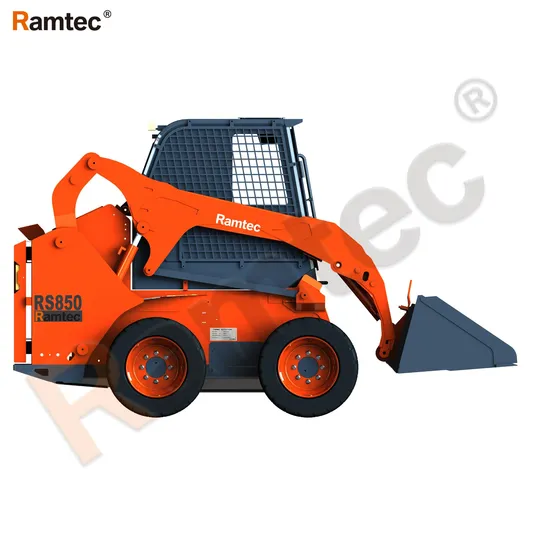 Towable Backhoe with Ssp Quick Hitch for Skid Steer Loader Mini Skid Steer Loader with Attachment 