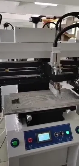 Semi Automatic SMT Stencil Printer Screen Printing Machine GDK Ssp