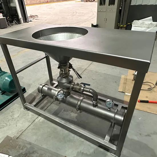 Industrial Mobile Mud Hopper Fast and Accurate Drilling Fluid Preparation 